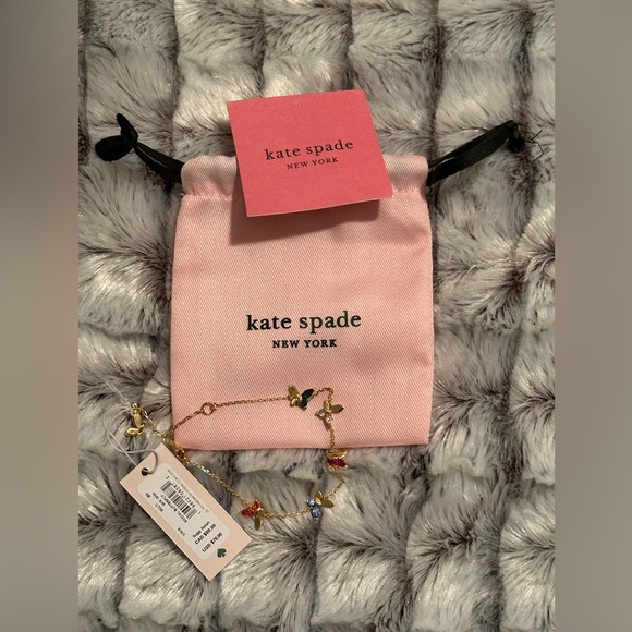 Kate Spade social butterfly bracelet comes with dust bag, NWT - Picture 3 of 6